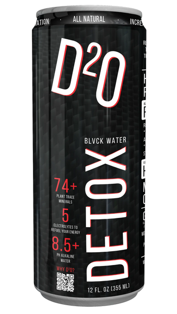 D2O Detox Blvck Water